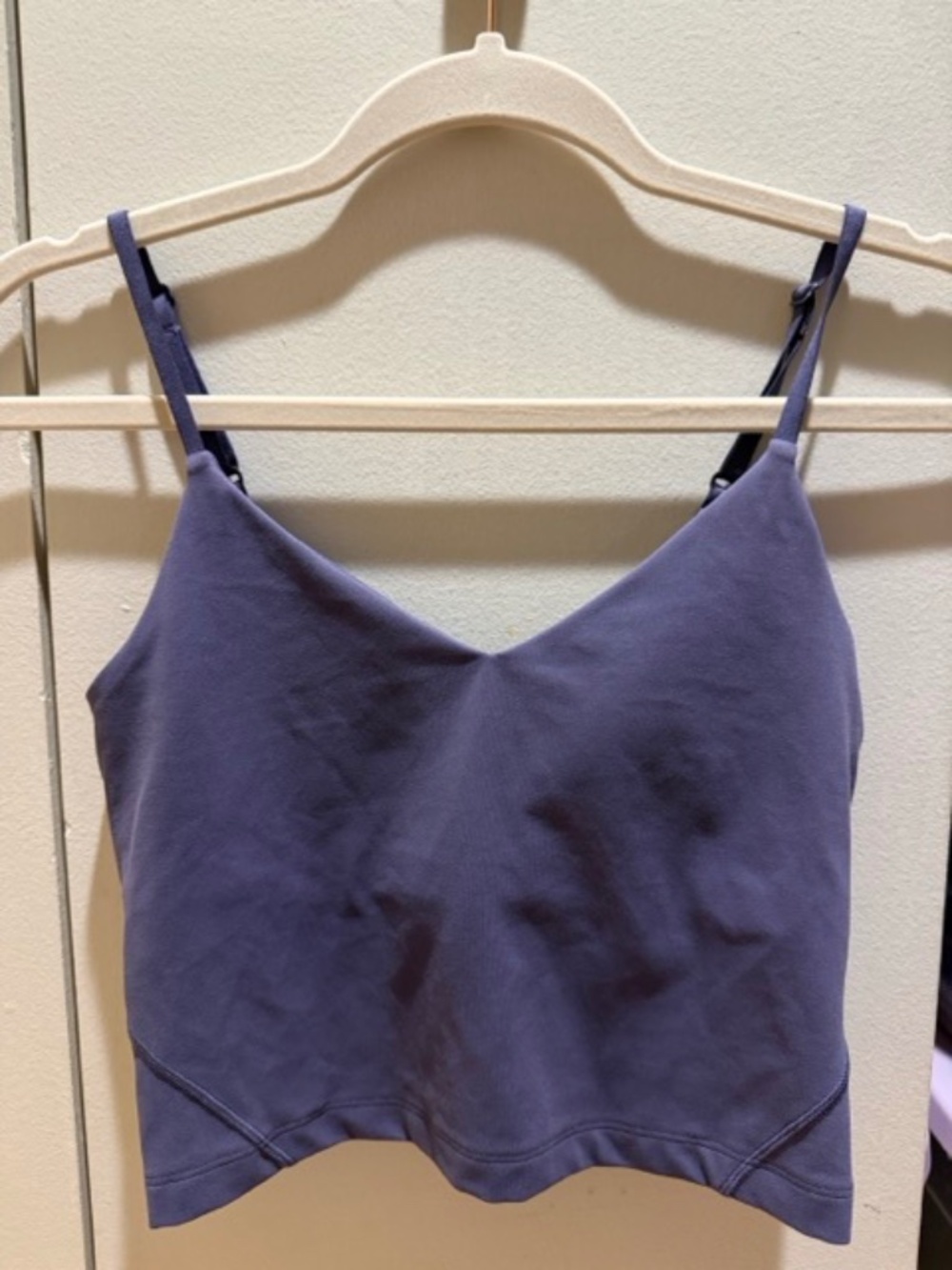 lululemon athletica Lavender Purple Crop Tank Top
